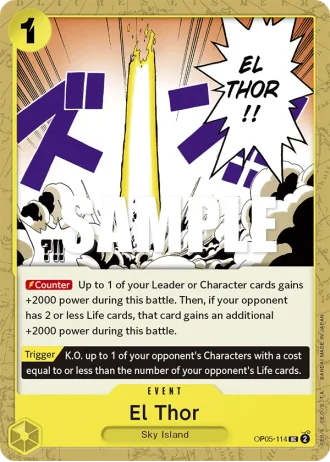 El Thor (OP05-114) — Awakening of the New Era (OP05)