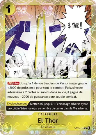 El Thor (OP05-114) (Jolly Roger Foil) — ONE PIECE CARD THE BEST (PRB01)