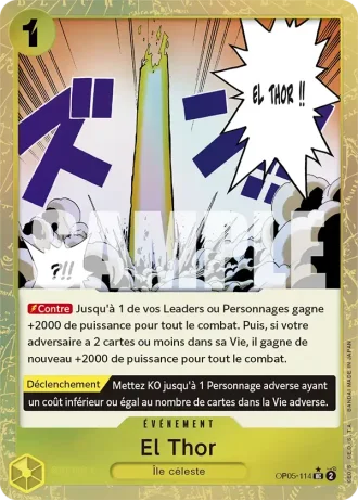 El Thor (OP05-114) (Reprint) — ONE PIECE CARD THE BEST (PRB01)