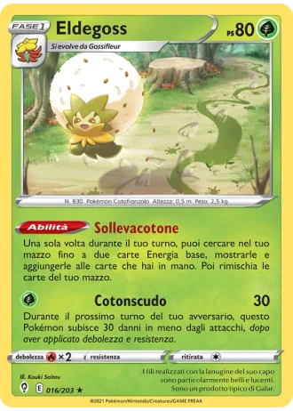 Eldegoss #16/203 — Evoluzioni Eteree