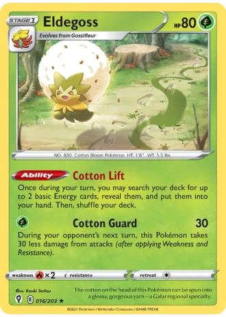 Eldegoss #16/203 — Evolving Skies