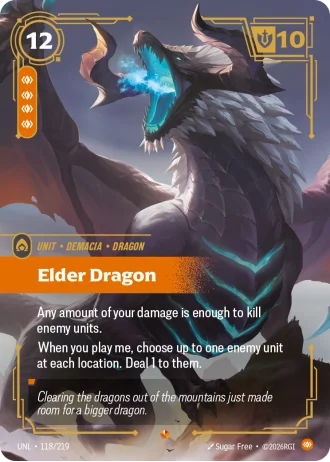 Elder Dragon #118/219 — Unleashed