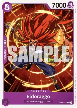 Eldoraggo (OP06-070) — Wings of the Captain (OP06)