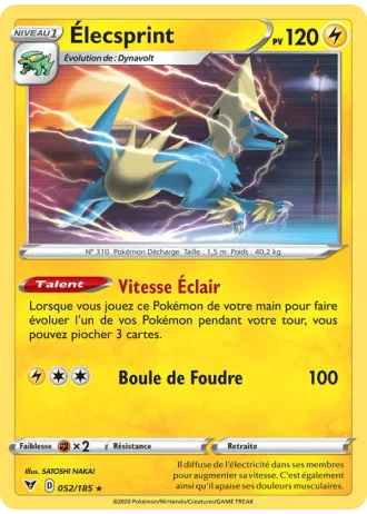 Élecsprint #52 — Voltage Éclatant