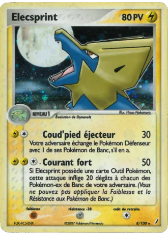 Elecsprint #8/100 — EX Gardiens de Cristal
