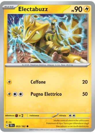 Electabuzz #053/162 — Cronoforze