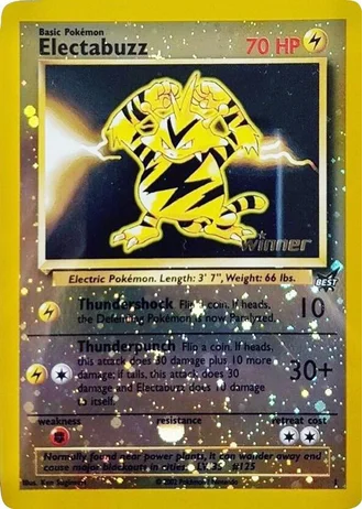 Electabuzz #1 — Best of game (Winner)