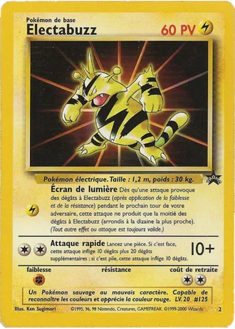 Electabuzz #2 — Wizards Promos