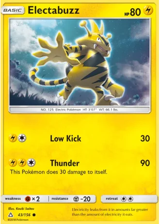 Electabuzz #43 — Ultra Prism