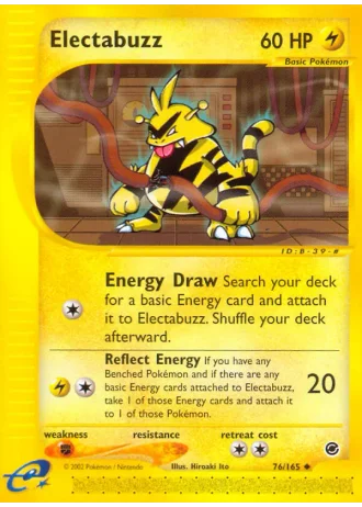 Electabuzz #76 — Expedition Base Set