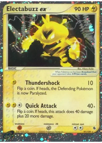 Electabuzz ex #97 — Ruby & Sapphire