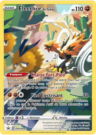Électhor de Galar SWSH283 — Épée & Bouclier Promos