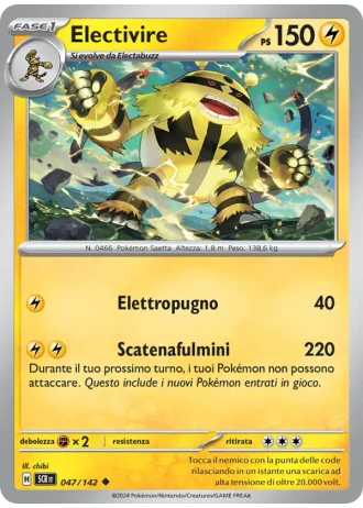 Electivire #047/142 — Corona Astrale