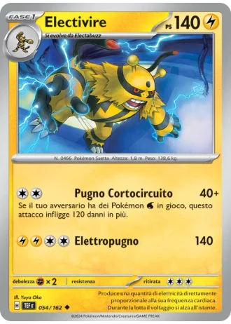 Electivire #054/162 — Cronoforze