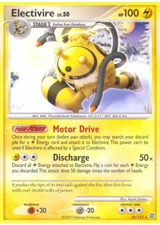 Electivire #25/132 — Secret Wonders