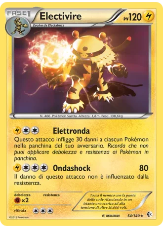 Electivire #54/149 — Confini Varcati