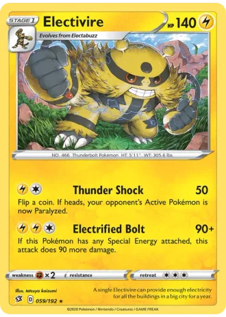 Electivire #59 — Rebel Clash