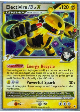 Electivire FB LV.X #144 — Supreme Victors