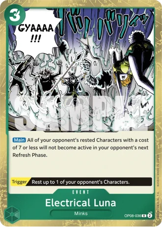 Electrical Luna (OP08-036) — Two Legends (OP08)