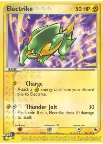 Electrike #30/109 — Ruby & Sapphire