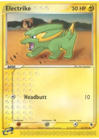 Electrike #52/109 — Ruby & Sapphire