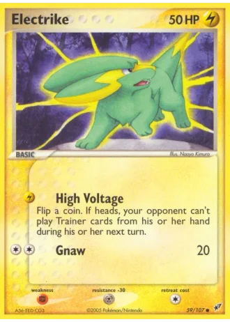 Electrike #59/107 — EX Deoxys