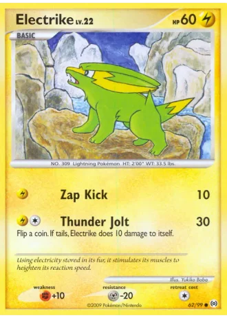Electrike #62/99 — Arceus