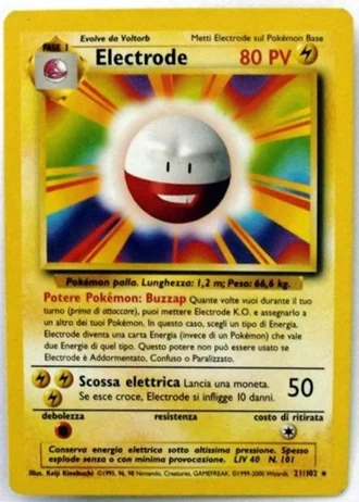 Electrode (1ª Edizione) #21/102 — Set Base (1ª Edizione)