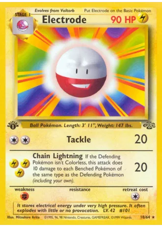 Electrode (1st Edition) #18/64 — Jungle (1st Edition)