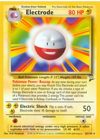 Electrode #25/130 — Base Set 2