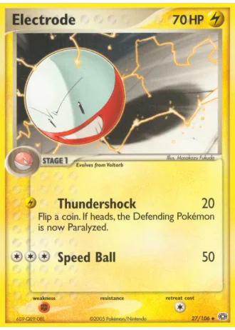 Electrode #27/106 — Emerald
