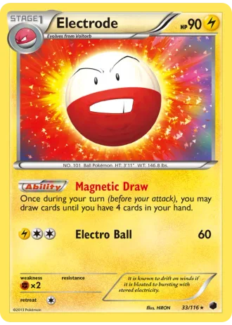 Electrode #33/116 — Plasma Freeze
