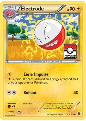 Electrode #45/146 — XY