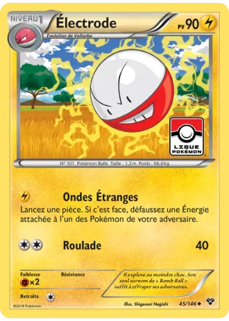 Électrode #45 — XY