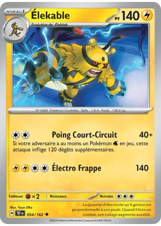 Élekable #054/162 — Forces Temporelles