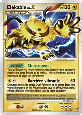 Elekable Niv.X #121/123 — Trésors Mystérieux