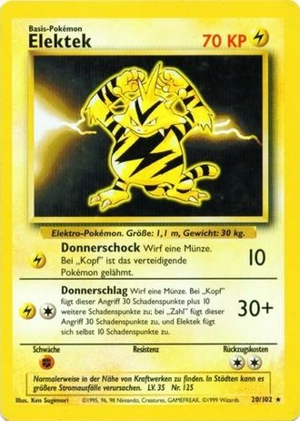 Elektek (1. Edition) #20/102 — Grundset (1. Edition)