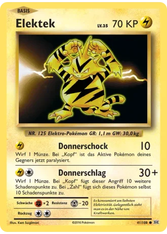 Elektek #41/108 — Evolution