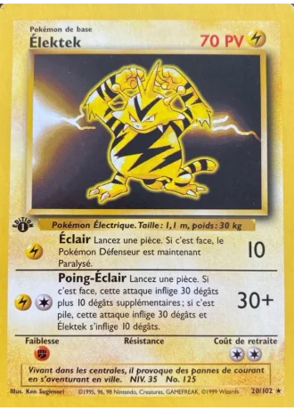 Élektek (première édition) #20/102 — Set de Base (1ère Édition)