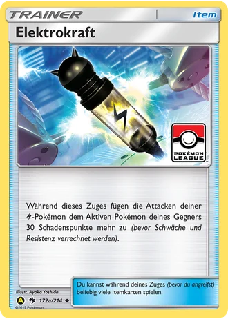 Elektrokraft #172a — Gelbes-A-Alternativkarten