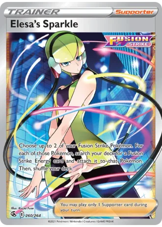 Elesa's Sparkle #260/264 — Fusion Strike
