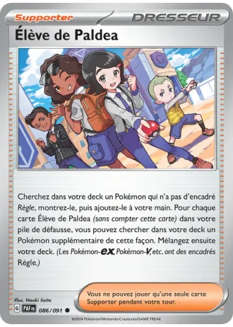 Élève de Paldea #086/91 — Destinées de Paldea