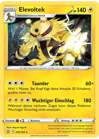 Elevoltek #45/163 — Kampfstile