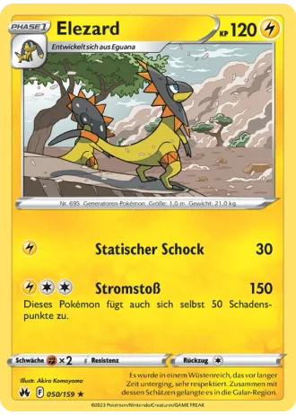 Elezard #050/159 — Zenit der Könige