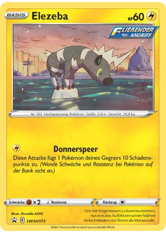 Elezeba SWSH173 — Schwert & Schild Promos