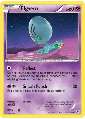 Elgyem #69/135 — Plasma Storm