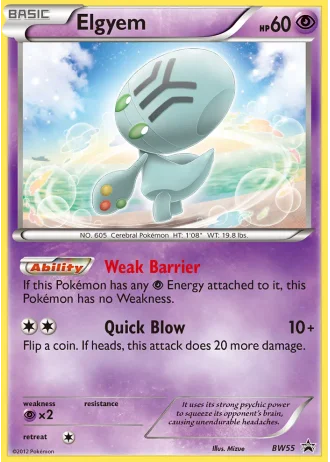 Elgyem BW55 — Black & White Promos