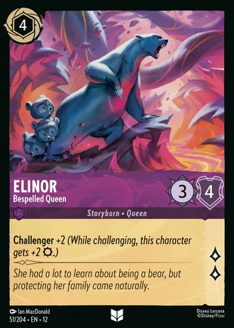 Elinor - Bespelled Queen #51/257 — Wilds Unknown
