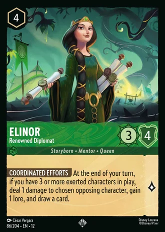 Elinor - Renowned Diplomat #86/257 — Wilds Unknown