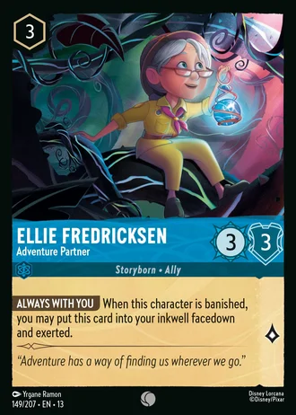 Ellie Fredricksen - Adventure Partner #149/261 — Attack of the Vine!